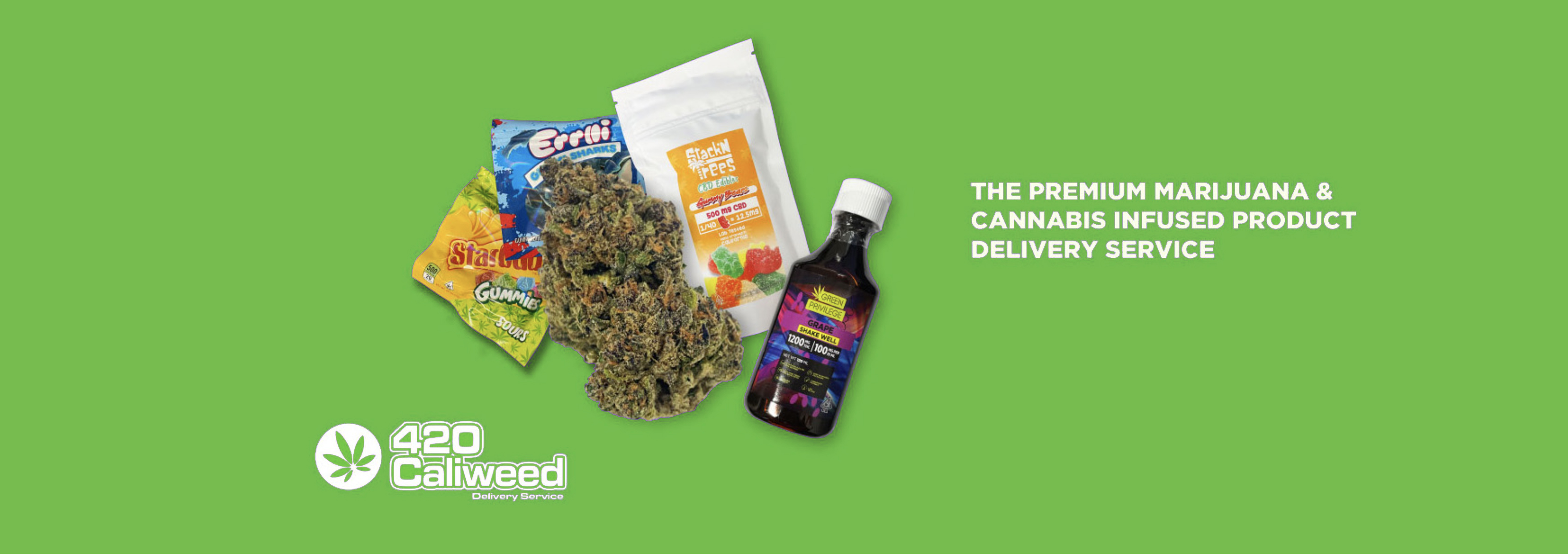 The Premium Marijuna and cannabis infused product delivery service